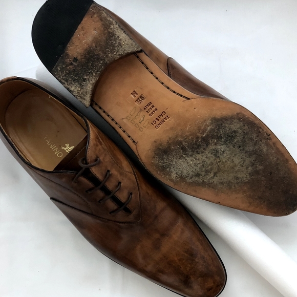 Crisci handmade brown lace-up shoe - Picture 3 of 4